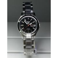 ราคา นาฬิกา ไซโก้ ผู้หญิง Seiko 5 รุ่น SYMD95K1 Automatic Women Watch ตัวเรือนและสายสแตนเลส หน้าปัดสีดำ รับประกันของแท้ 100 % (7065016062)