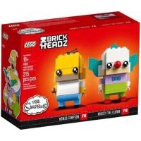 ราคา Lego Brickheadz 41632 Homer Simpson & Krusty the Clown ของใหม่ ของแท้ (2615208515)