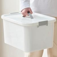 ราคา กล่องเก็บของแบบหนาขนาดใหญ่พิเศษกล่องเก็บเสื้อผ้าพลาสติกกล่องกวาดล้างครัวเรือนขนาดใหญ่กล่องเก็บของความจุขนาดใหญ่สุด (43927231560)