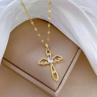 ราคา ร้านไทยพร้อมส่ง สร้อยคอจี้ไม้กางเขน​ฝังเพชร งานสแตนเลส​แท้​ ไม่ลอกไม่ดำ (25561902434)