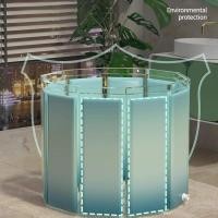 ราคา อ่างอาบน้ำแบบพับได้ อ่างอาบน้ำนั่งได้ อ่างแช่ตัว ว่ายน้ำ อ่างอาบน้ำเต็มตัว (26729807669)