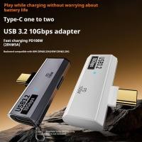 ราคา อะแดปเตอร์ USB-C OTG - การชาร์จ PD Type-C 100W, ตัวแยก USB-C คู่สําหรับ iPhone 15 Pro Max, MacBook, Samsung Galaxy S22/S23 (42314630512)
