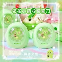 ราคา เครื่องเขียน กบเหลาดินสอสีมัทฉะน่ารักเพนกวินรูปร่างกบเหลาดินสอนักเรียนชั้นประถมศึกษาสาวกบเหลาดินสอมูลค่าสูง (50153690933)