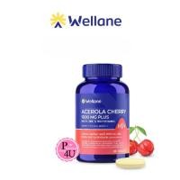 ราคา Wellane Acerola Cherry 1000 mg Plus Biotin Zinc & Multivitamins l วิตามินรวม 30เม็ด #12306 (27071151554)