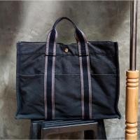 ราคา HERMES Fourre Tout GM Hand Bag Canvas แท้100%มือสอง (22246374101)