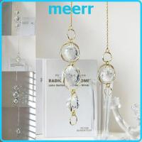 ราคา MEERR กระดิ่งลม, อุปกรณ์แก้วคริสตัล Sun Catcher, แสงแดดหักเหแขวนตกแต่งผ้าม่าน Embellishment Rainbow Prisms จี้ตกแต่งบ้าน (29941608472)