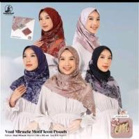 ราคา UMA HIJAB MOTIF POUCH ORIGINAL // UMA SCARF VOAL MIRACLE HIJAB POUCH PACKAGING SWAROVSKI LOGO ORIGINAL UMA (45203368199)
