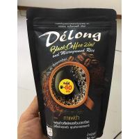 ราคา Delong Black Coffee กาแฟสำเร็จรูปผสมข้าวสังหยดคั่วบดละเอียด ตรา เดอลอง แบล็คคอฟฟี่ 2 อิน1 หอมเข้ม เต็มคุณประโยชน์ (13274743962)