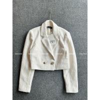 ราคา ZARA TEXTURED SHORT BLAZERแบรนด์แท้ (24830163504)