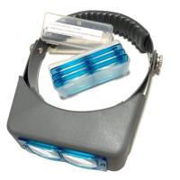 ราคา พร้อมส่ง แว่นอ่านหนังสือ แว่นสวมหัว แว่นขยาย แบบสวมหัว เลนส์1.5x 2x 2.5x 3.5x optivisor แว่นกบ (111261351)