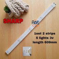 ราคา 0001234 #หลอดเเบล็คไลท์ทีวีชาร์ป BACKLIGHT Sharp รุ่น LC-32LE180M : LC-32LE185M: LC-32LE280X : 2T-C32BA1M : 2TC32BD1X (43722605025)