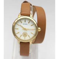 ราคา นาฬิกา TORY BURCH WOMEN'S TBW1304 QUARTZ WHITE DIAL GOLD CASE WATCH 32 MM ไม่มีกล่อง (สภาพดี) (19593564208)