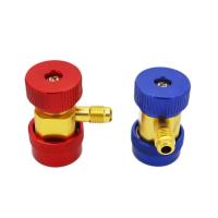 ราคา A/C R134A Adapter, Auto Air Conditioning R134A Quick Coupler Fittings Freon Conversion kit Quick Co (46652334398)