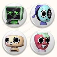 ราคา ป้ายเกมน่ารักสําหรับอุปกรณ์เสริม Pango Astro Gigi Connie Artro Sprout Dandy Vee Shelly Pebble ปุ่มเข็มกลัด Pins แฟน (28935412211)