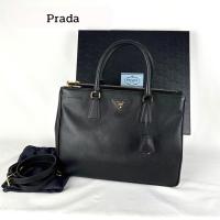 ราคา Saffiano Lux Galleria Double Zip Tote Hand bag (29957278953)