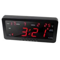 ราคา นาฬิกาดิจิตอล LED DIGITAL CLOCK แบบแขวนผนัง รุ่น CX-2158 (4331478383)