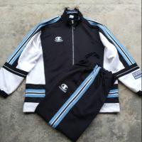 ราคา champions set pants & jacket แท้% ชุดวอร์มมือสอง ของแท้ งานยุค90s (4229077607)