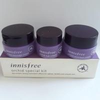 ราคา Innisfree ของแท้100% Orchid special kit ขนาดทดลอง cream , eye cream , massage cream (364321744)