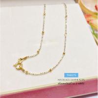 ราคา สร้อยคอเงินแท้ 2 กษัตริย์ ลายบอลตัดลายสลับเม็ดบอลใหญ่ ตัวเรือนเงินแท้(สร้อยงานอิตาลี) (3477878175)