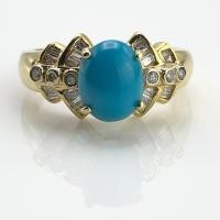 ราคา จิวเวอร์รี่มือสอง ของแท้ แหวนทองขาว Antique style ฝังเพชรแท้ 26 เม็ดน้ำหนักรวม 0.29 กะรัต (24190485492)