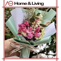 ราคา AO HOME กิจกรรมฉลองปาร์ตี้ช่อดอกไม้ Gypsophila Soap Flower ช่อดอกไม้ใหญ่อมตะแห้ง (42952382230)