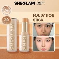 ราคา Sheglam ผิวแม่เหล็กสูง Coverage Foundation Stick-Long-Lasting Pore Less Flawless ใช้งานง่าย Full Coverage Foundation Stick สําหรับทุกสภาพผิว (24238999426)