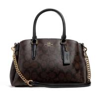 ราคา ขายขาดทุน กระเป๋า Coach รุ่น F29434 MINI SAGE กระเป๋าสะพาย ทรงถัง (1788560147)