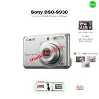 ราคา Sony Cyber-Shot DSC-S930 Vintage Digital Camera 10.1MP กล้องคอมแพค วินเทจ Retro AA X2 Battery 3X Lens มือสองคุณภาพ Used (27937981798)