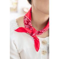 ราคา พร้อมส่ง ผ้าเช็ดหน้าวินเทจ สีแดง ผ้าโพกผม คาดผม ผูกคอเก๋ๆ (3028897309)