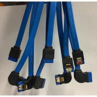 ราคา สาย Cable SATA-II 3.0 Gbps หัวล็อคแบบหัวงอ ตัวสายมีความแข็งแรง ทนทาน ความยาว 45 ซม. (2349367267)