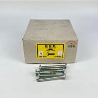 ราคา สกรูหัวกลมผ่าชุบขาว 1/4-20x2” 1กล่อง (บรรจุ144ตัว) (24311333051)