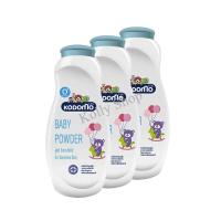ราคา KODOMO โคโดโม แป้งเด็กสูตร เอ็กตร้ามายด์ เซ้นซิทีพสกิน สีฟ้า 400 กรัม (เเพ็ค 3 กระป๋อง) (7473715942)