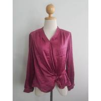 ราคา เสื้อโพลีผ้าเงาแต่งเอว Chatelaine 42/32/23 (24902884574)