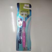 ราคา Berman เบอร์แมน แปรงทำความสะอาดลิ้น ขนแปรงนุ่มพิเศษ (11140400283)