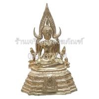 ราคา พระพุทธรูป ขนาดหน้าตัก 5 นิ้ว ประธาน ปางพระพุทธชินราช (หลวงพ่อใหญ่)  เนื้อทองเหลือง พระชินราช (3668937448)