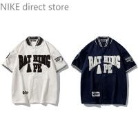 ราคา High qualityBruce Lee × Aape By A Bathing Ape Tshirt Baseball Bape jersey short sleeved Tee (29056170476)