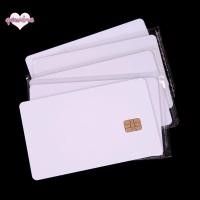 ราคา [qowine] ใหม่ 5 ชิ้น ISO PVC IC พร้อม SEL4442 Chip nk Smart Card Contact IC Card Safety White TH (56003580057)