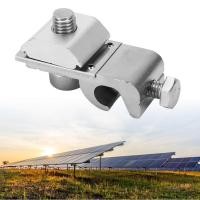 ราคา แผงโซล่าร์กราวด์ยึดอลูมิเนียมโลหะผสมยึดสายดิน 10pcs สำหรับการแก้ไข (29282903597)