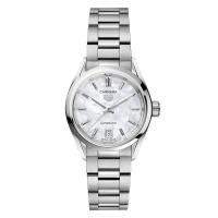 ราคา TAG Heuer TAG Heuer TAG Heuer Carla Series Ladies Diamond Mother-Of-Pearl Mechanical Watch (43777436904)