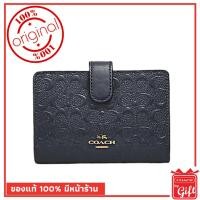 ราคา กระเป๋า coach f25937 Midnight ของแท้ 100% จาก USA กระเป๋าสตางค์ coach แท้ พร้อมส่ง มีหน้าร้าน (6801765858)