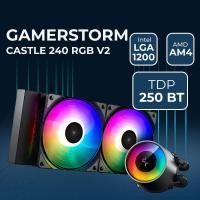 ราคา Liquid Cooling : Deepcool Castle V2 ARGB ใส่115x 1200 1700 AM4 เท่านั้นชุดน้ำปิดคอม มือสอง (26161800908)