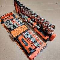 ราคา SANJOSE ชุดประแจโช้ค 12 ชิ้น 8-24 มม. 1/2" 6 จุด / ประแจบ๊อกซ์วงล้อ tekiro (43176502952)