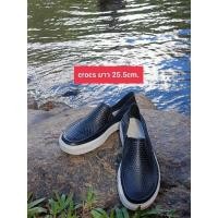 ราคา รองเท้าcrocs ของแท้มือ2 สลิปออนไซส์ยาว 25.5cm (15295316656)