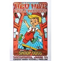 ราคา โปสเตอร์ กราฟฟิก วง ดนตรี ร็อก Red Hot Chili Peppers & Snoop Dogg 2003 Concert POSTER 24"x35" Inch นิ้ว (22258213928)