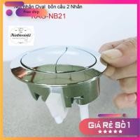 ราคา ปุ่มกดชักโครกรูปไข่ 2 กด caesar cd1325 ปุ่มกดชักโครก 2 แบบแบบกด ที่กดชักโครก (42674467041)