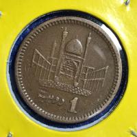 ราคา No.13982 ปี2001 PAKISTAN ปากีสถาน 1 RUPEE เหรียญต่างประเทศ ของเก่า หายาก น่าสะสม ราคาถูก (13610473761)