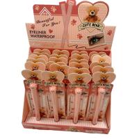 ราคา 59167-03 KISS BEAUTY EYELINER อายไลเนอร์สีดำ หัวเล็ก เส้นคม เขียนง่าย กันน้ำ อายไลเนอร์หมี (22087608269)