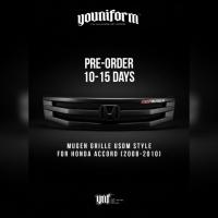 ราคา [พรีออเดอร์​ 10-15​ วัน] กระจังหน้า Accord G8 กระจังหน้าแต่งรถ Honda Accord 2008-2010 ทรง Mugen USDM Style ของแต่งรถ (43368826316)
