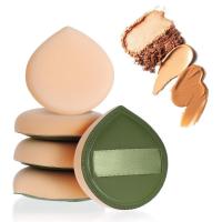 ราคา 5PCS Makeup Sponge, Foundation Sponges Korean Soft Latex-Free Blender Sponge Teardrop Powder Puff Cushion Puff for Makeup Foundation Liquid Cream Concealer Powder (55004006834)