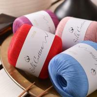 ราคา 50กรัม/ม้วน #7 ด้ายลูกไม้โครเชต์เส้นด้ายเส้นด้ายวิจิตรด้ายฝ้ายบริสุทธิ์ผ้าลินินขนสัตว์ฤดูร้อนผ้าไหมน้ําแข็งด้ายแฮนด์เมดทําเองทอผ้าคลุมไหล่เส้นด้าย (41656292523)